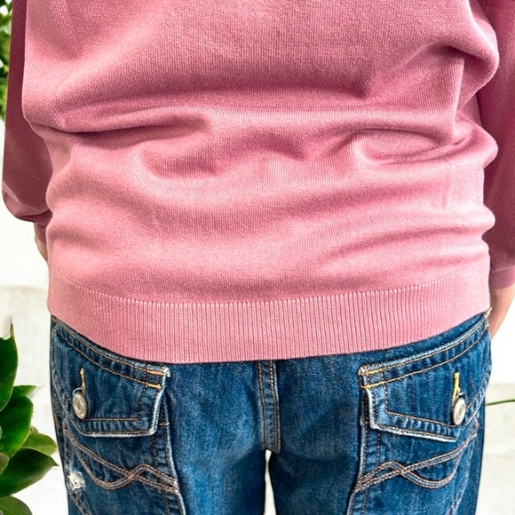 H&M Basics Dusty Rose Crewneck Pullover Sweater - Picture 11 of 16